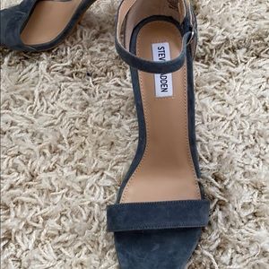 Steve Madden Blue Suede Heels